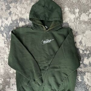 Forest green hoodie